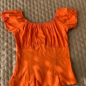 Pinup Girl Clothing Peasant Top